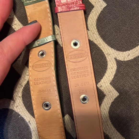 Fossil Leather Bracelet - Picture 2 of 3